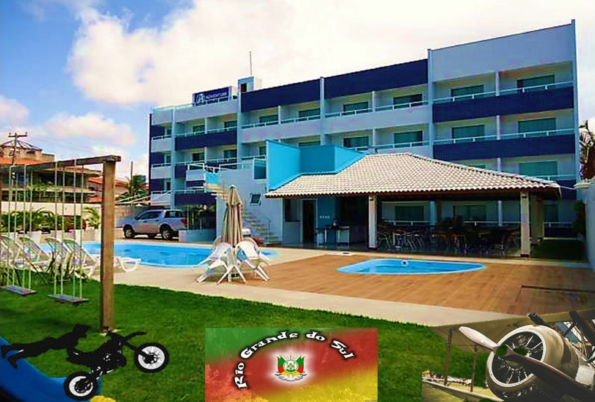 Hotel Adventure Sao Luis Bagian luar foto